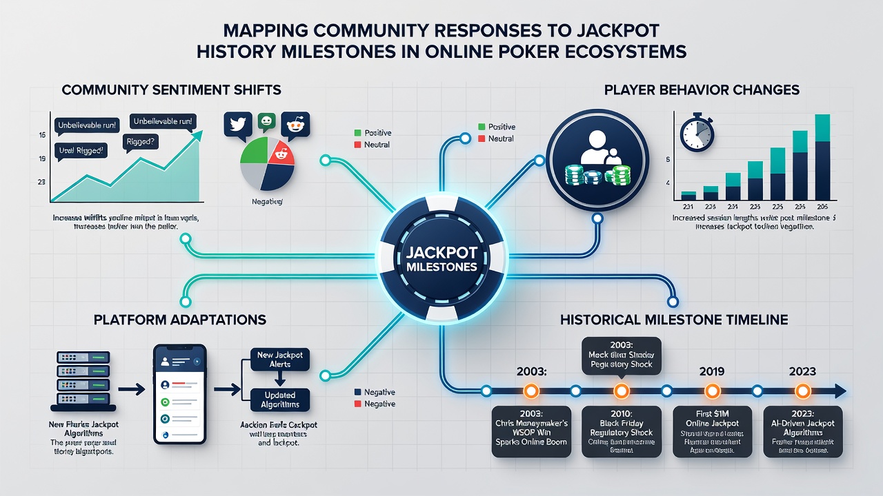 Analyse von Spielerinteraktionen und Reaktionen auf Jackpot-Meilensteine in Poker-Communities