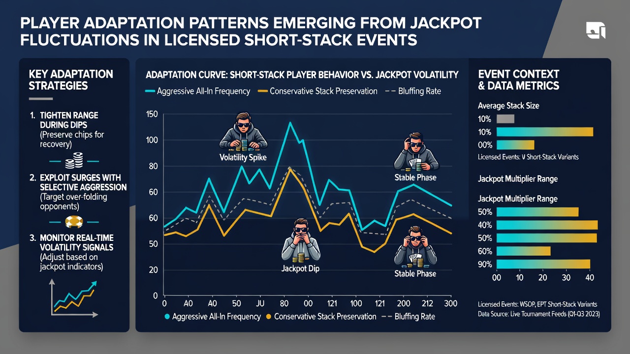 Detaillierte Analyse von Anpassungsmustern während Jackpot-Schwankungen