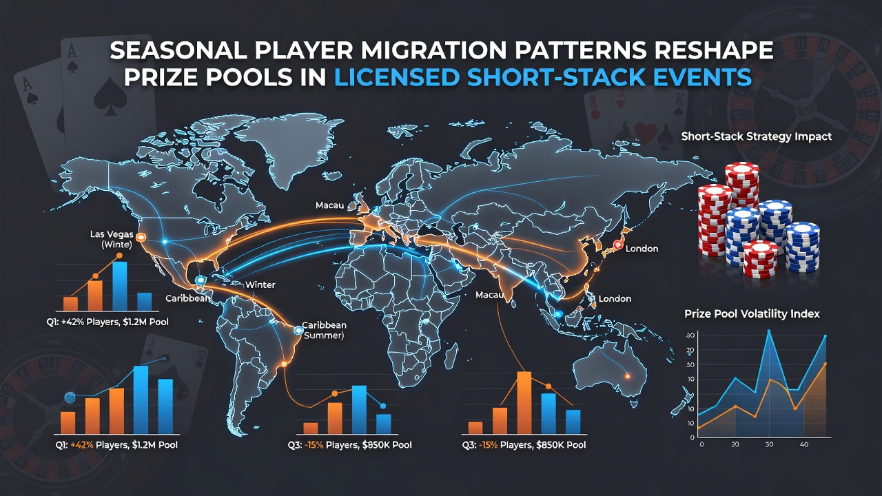Analyse von Preispool-Verschiebungen durch Spielermigration in Short-Stack-Poker